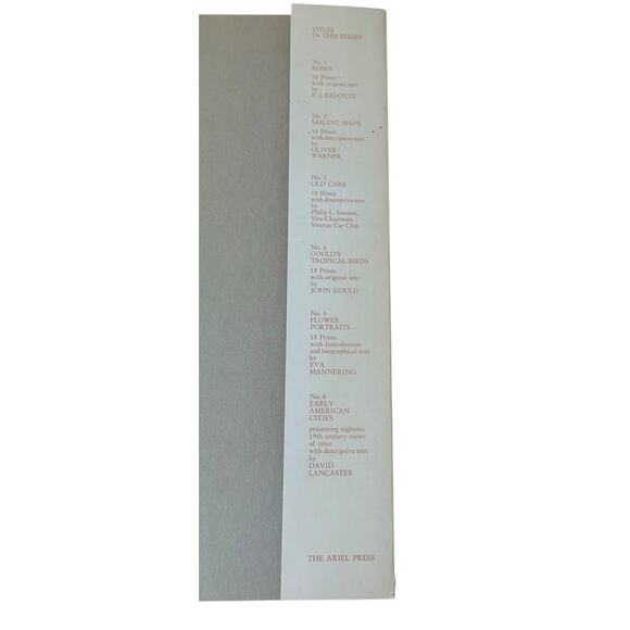 Old Cars Prints (16) Ariel Press Philip L. Sumner Portfolio Cadillac READ NOTE - Picture 2 of 9